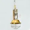 - SL 10783 4 SS Cargo brass lamp hanging - Brass Shade