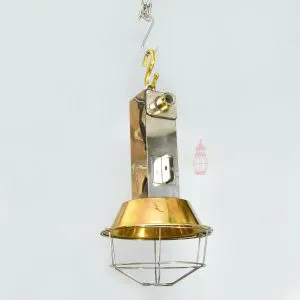 SS Cargo brass lamp hanging - Brass Shade