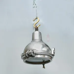 - SL 10786 5 Authentic Vintage Aluminium Nautical Hanging Spotlight