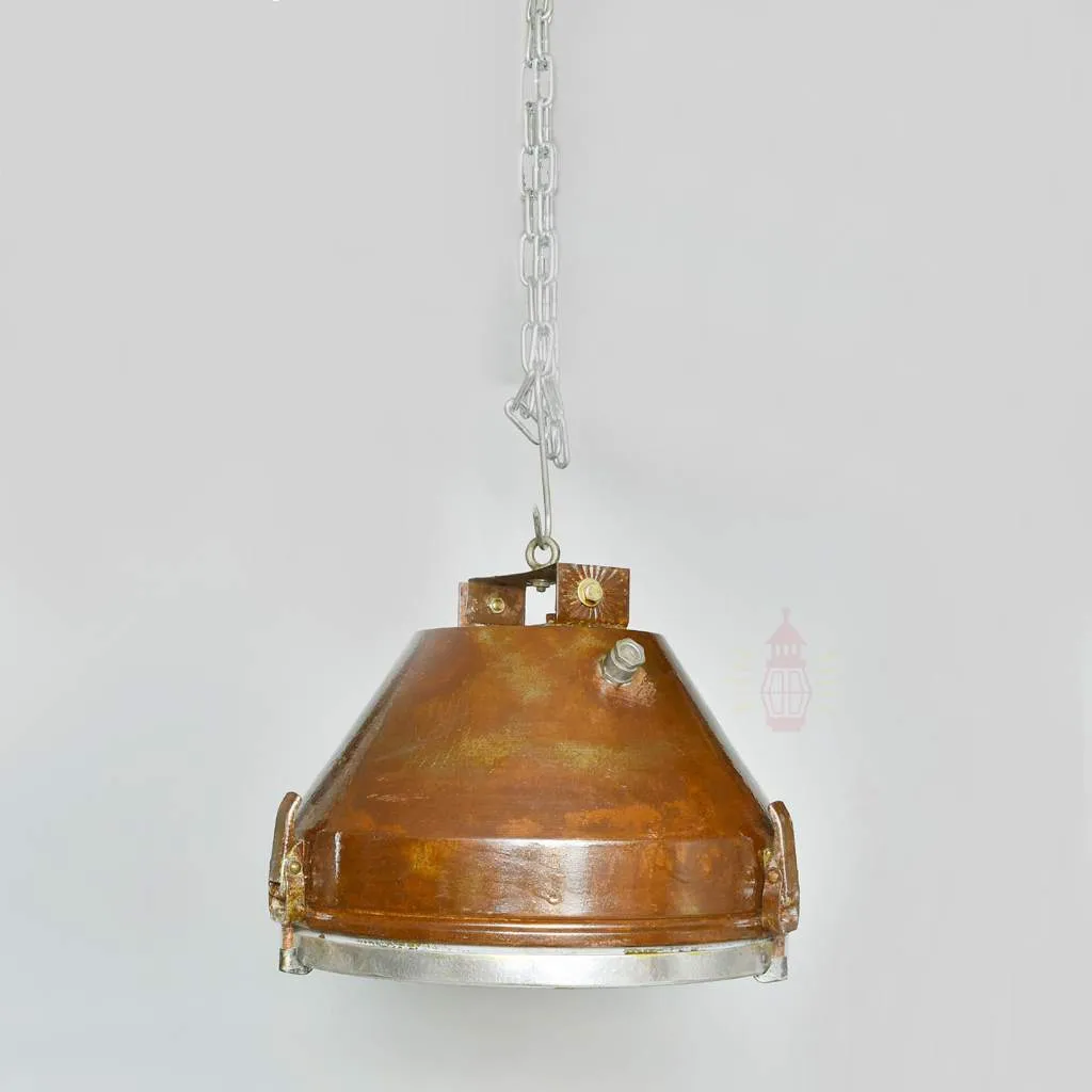 - SL 10787 1 Vintage Iron Cargo Pendant Light – Authentic Ship Hanging Lamp