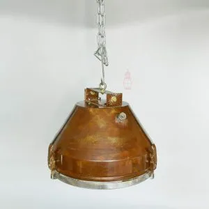 - SL 10787 2 Vintage Iron Cargo Pendant Light – Authentic Ship Hanging Lamp