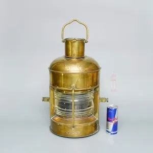 - SL 10788 2 Authentic Vintage Brass Ship Oil Lamp