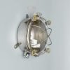 Authentic Vintage Stainless Steel Dome Bulkhead Light – Nautical Salvage