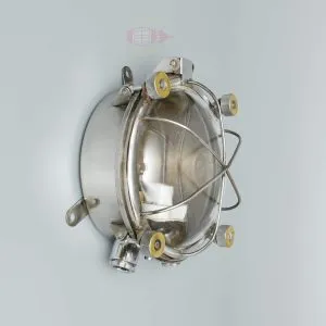 Authentic Vintage Stainless Steel Dome Bulkhead Light – Nautical Salvage