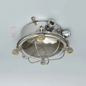 - SL 10984 3 Authentic Vintage Stainless Steel Dome Bulkhead Light – Nautical Salvage