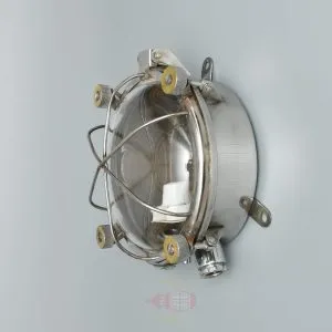 - SL 10984 4 Authentic Vintage Stainless Steel Dome Bulkhead Light – Nautical Salvage
