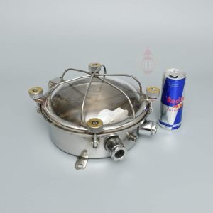 Authentic Vintage Stainless Steel Dome Bulkhead Light – Nautical Salvage