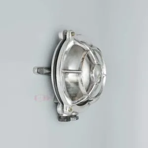 - SL 10985 5 Authentic Vintage Polished Aluminium Nautical Dome Light