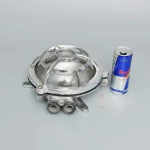 - SL 10985 6 Authentic Vintage Polished Aluminium Nautical Dome Light