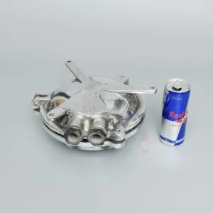 - SL 10985 7 Authentic Vintage Polished Aluminium Nautical Dome Light