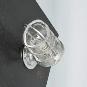 - SL 11736 5 Authentic Vintage Polished Aluminium Nautical Wall Light