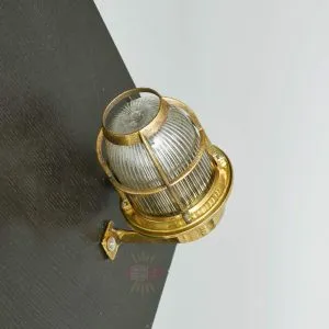 - SL 11750 3 Authentic Vintage Brass 90 Degree Bulkhead Light – Nautical Passageway Salvage