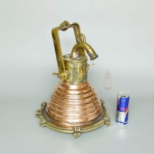 Authentic Vintage Wiska Copper Pendant Spot Light – Nautical Hanging Salvage