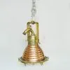 - SL 11756 3 Authentic Vintage Wiska Copper Pendant Spot Light – Nautical Hanging Salvage
