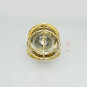 - SL 11827 3 Authentic Small Brass Nautical Wall Light – Vintage Marine Salvage
