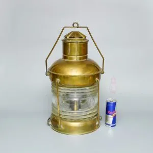 - SL 11829 3 Authentic Antique Brass Nautical Oil Lantern