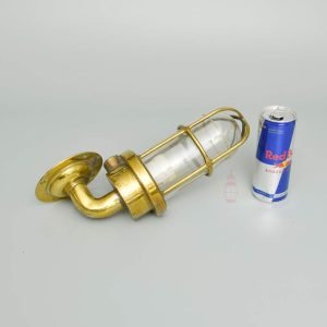 - SL 11830 1 Authentic Vintage Polished Brass 90 Degree Passage Light