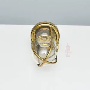 - SL 11830 4 Authentic Vintage Polished Brass 90 Degree Passage Light