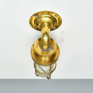 - SL 11830 7 Authentic Vintage Polished Brass 90 Degree Passage Light