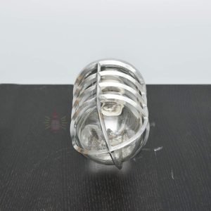 Authentic Vintage Aluminium 90 Degree Passageway Light – Polished Nautical Wall Lamp