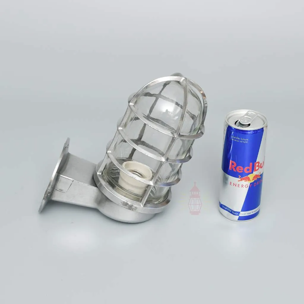 - SL 11838 7 Authentic Vintage Aluminium 90 Degree Passageway Light – Polished Nautical Wall Lamp