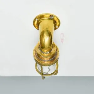 - SL 11840 7 Authentic Vintage Brass 90 Degree Nautical Passage Light