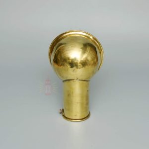 Authentic Brass Cowl Vent – Small Nautical Air Bend