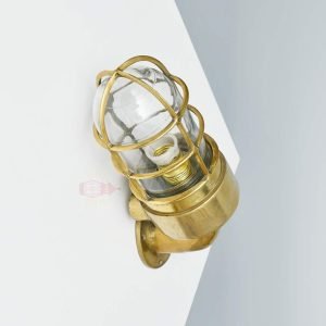 - SL 11855 5 Authentic Vintage Brass 90 Degree Nautical Passage Light