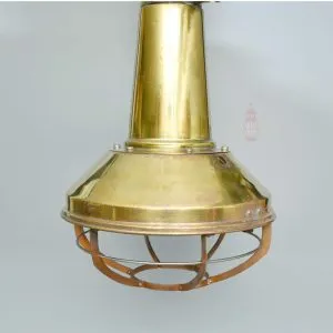 - SL 11874 3 Authentic Polished Brass Cargo Spot Lamp – Vintage Nautical Salvage