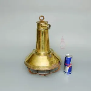 - SL 11874 5 Authentic Polished Brass Cargo Spot Lamp – Vintage Nautical Salvage