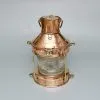 Antique Copper Oil Lamp From Ship - Vintage from 1970s