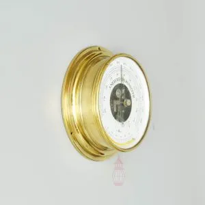 - SL 10781 1 Antique Brass Barometer from ship