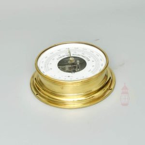 Antique Brass Barometer from ship