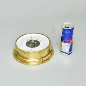 - SL 10781 3 Antique Brass Barometer from ship