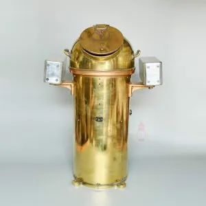 Full brass Binicular with Compass from ship Engine room