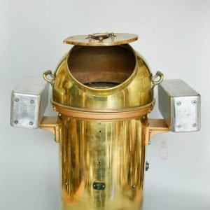 Full brass Binicular with Compass from ship Engine room