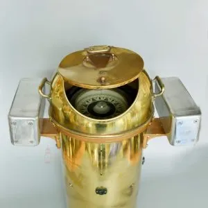 - SL 10798 5 Full brass Binicular with Compass from ship Engine room