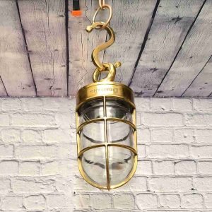 Marine Brass Hanging lamp