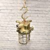 Security hanging lamp from ship - Brass
