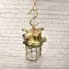 - SL 10986 2 Security hanging lamp from ship - Brass