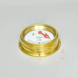 - SL 10994 1 Authentic Brass Ship Clinometer — Genuine SDM Yalpametre Antique Maritime Tilt Gauge