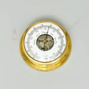 Brass Wall Barometer from ship - Barigo Made in Germany