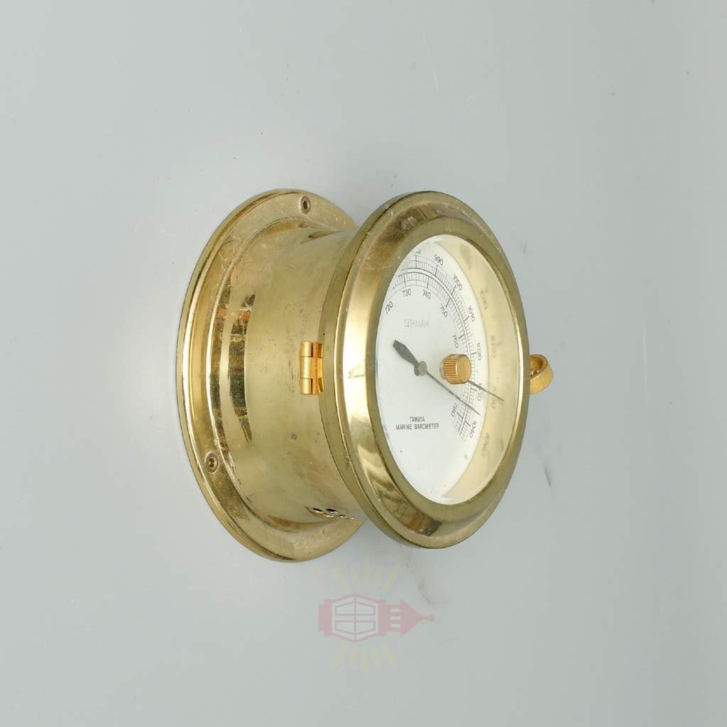 - SL 11002 2 rotated Tamaya Marine Barometer from old ship
