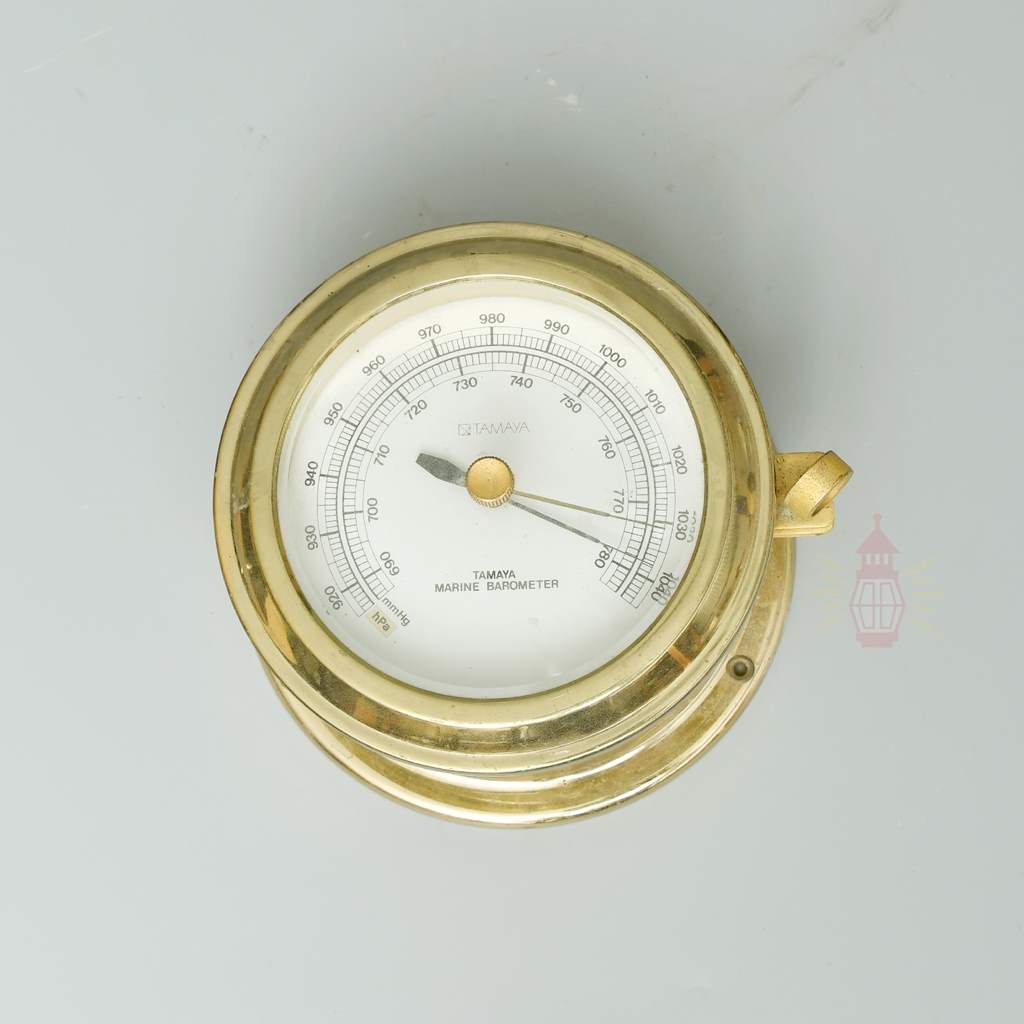 - SL 11002 4 Tamaya Marine Barometer from old ship
