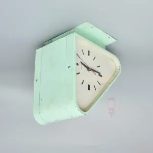 - SL 11776 4 Authentic Vintage SEIKO Double-Sided Triangular Ship Wall Clock — Original 1970s–1980s Slave Clock, Made in Japan
