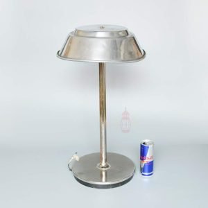 Aluminium Table lamp from old Ship