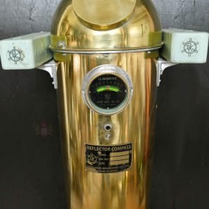 Vintage Ships Nautical Full Brass Binnacle Compass in big Size