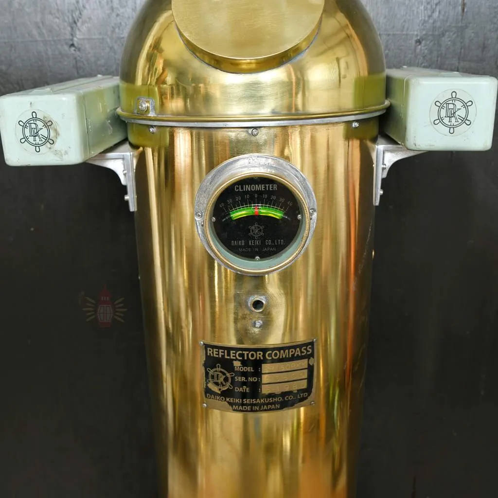 - SL 11786 3 Vintage Ships Nautical Full Brass Binnacle Compass in big Size