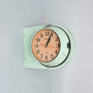 - SL 11792 1 SEIKO Wall Clock from ship - Double clock
