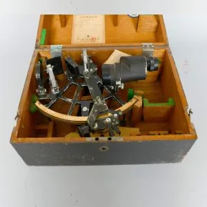 - SL 11814 3 Navigation Brass Sextant From Tamaya